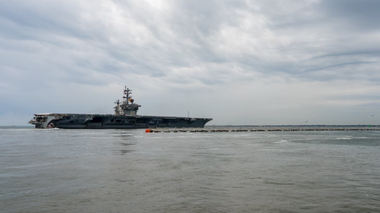 Carrier Strike Group 2: Nimitz-class aircraft carrier USS Dwight D. Eisenhower Sets Sail on Scheduled Deployment